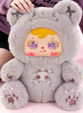 星璇祝福新款三小毛熊装饰摆件