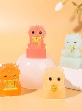 HK貔貅印章玉玺摆件可装饰摆件