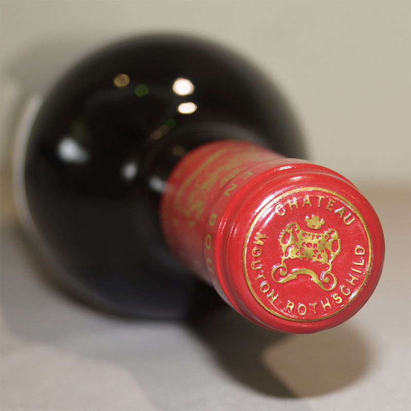 1990/1991木桐酒庄红葡萄酒法国一级庄进口红酒优质老年份Mouton - 图2