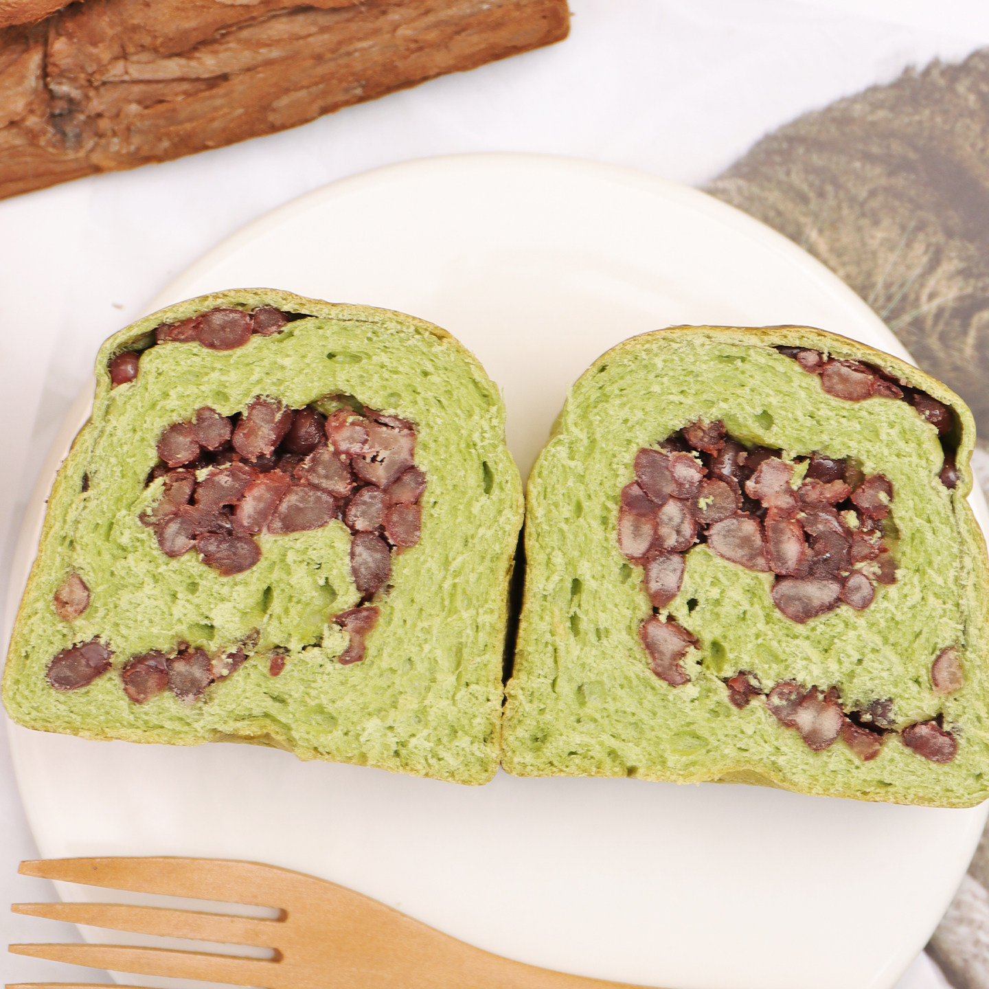 【抹茶红豆卷卷包】橡木盾手作面包手撕健身代餐孕妇学生营养早餐,淘宝优惠券,粉丝福利购,淘宝优惠卷