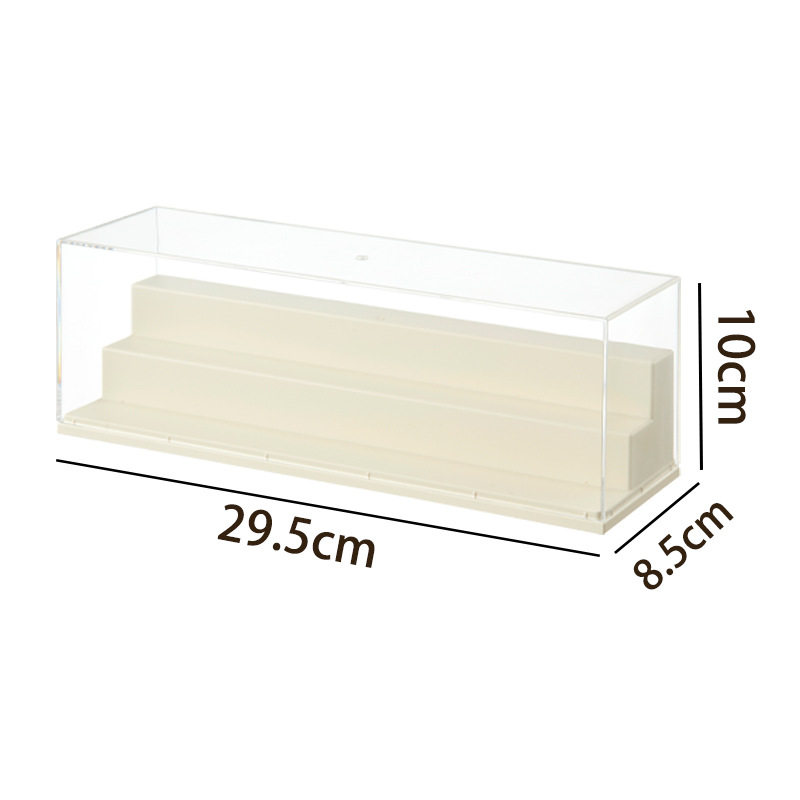 阶梯式萌粒收纳盒防尘公仔娃娃展示架可叠加泡泡玛特手办 展示盒,淘宝优惠券,粉丝福利购,淘宝优惠卷