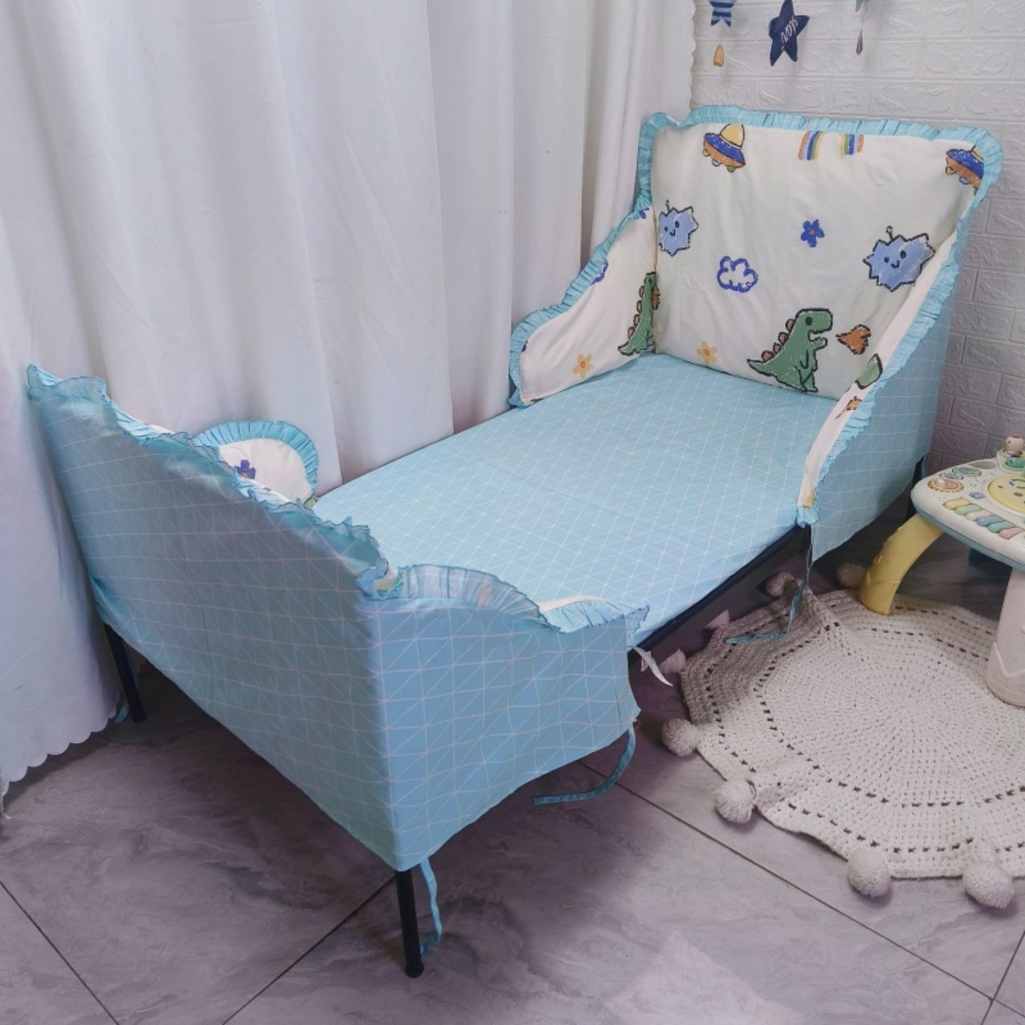 定做适配于宜米隆床床围I纯棉儿童床品宝宝家婴儿床上用品套件,淘宝优惠券,粉丝福利购,淘宝优惠卷