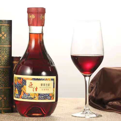 白洋河法莱雅原汁红葡萄之韵日常配餐甜酒葡萄酒10度1000ml/瓶装 - 图0