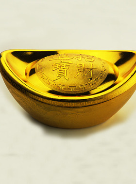 摆件仿真足重金店柜台展示道具