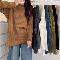 Love Laughs Mommy Pregnancy Woman Dress Spring Autumn Style Casual Round Neckline Red Needle Weaselwear With Undershirt Loose Big Code Long Sleeves