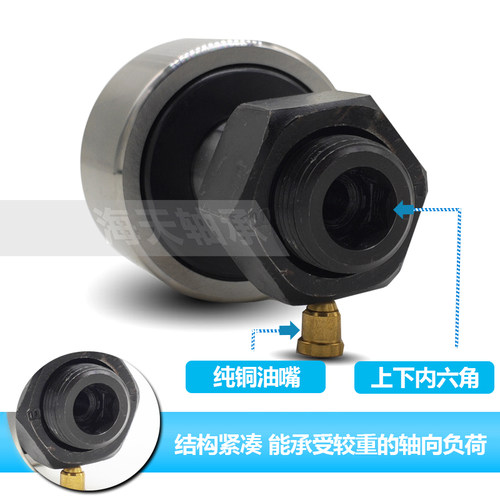 进口IKO螺栓滚轮凸轮轴承CF3 4 5 6 8 10 12 16 20 18 24 30B -1 - 图2