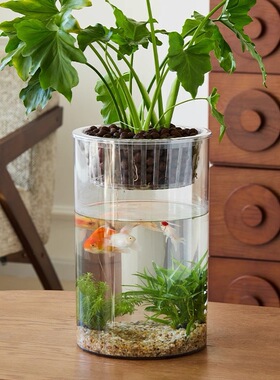 亚克力透明定植篮水培花瓶插花器