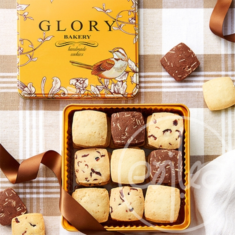 伴手礼 香港本地 Glory Bakery荣光 港式茶餐厅手工曲奇 4味 320g - 图3