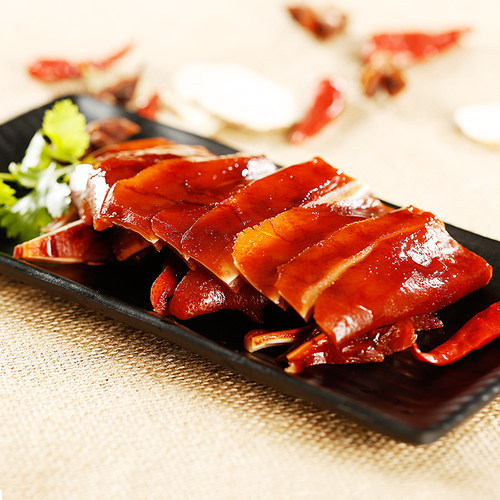 蒋凤记五香猪耳140g*25袋熟食猪耳片真空袋装即食凉菜下酒菜整箱 - 图2