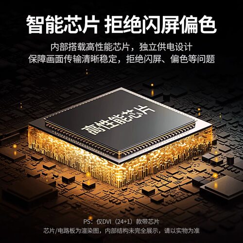 绿联DVI转VGA转接线台式电脑主机显卡接显示器屏连接线24+5/1接口 - 图2