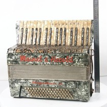 German antique old-fashioned accordion flawless swing with nostalgic collection Basic complete weinel herald