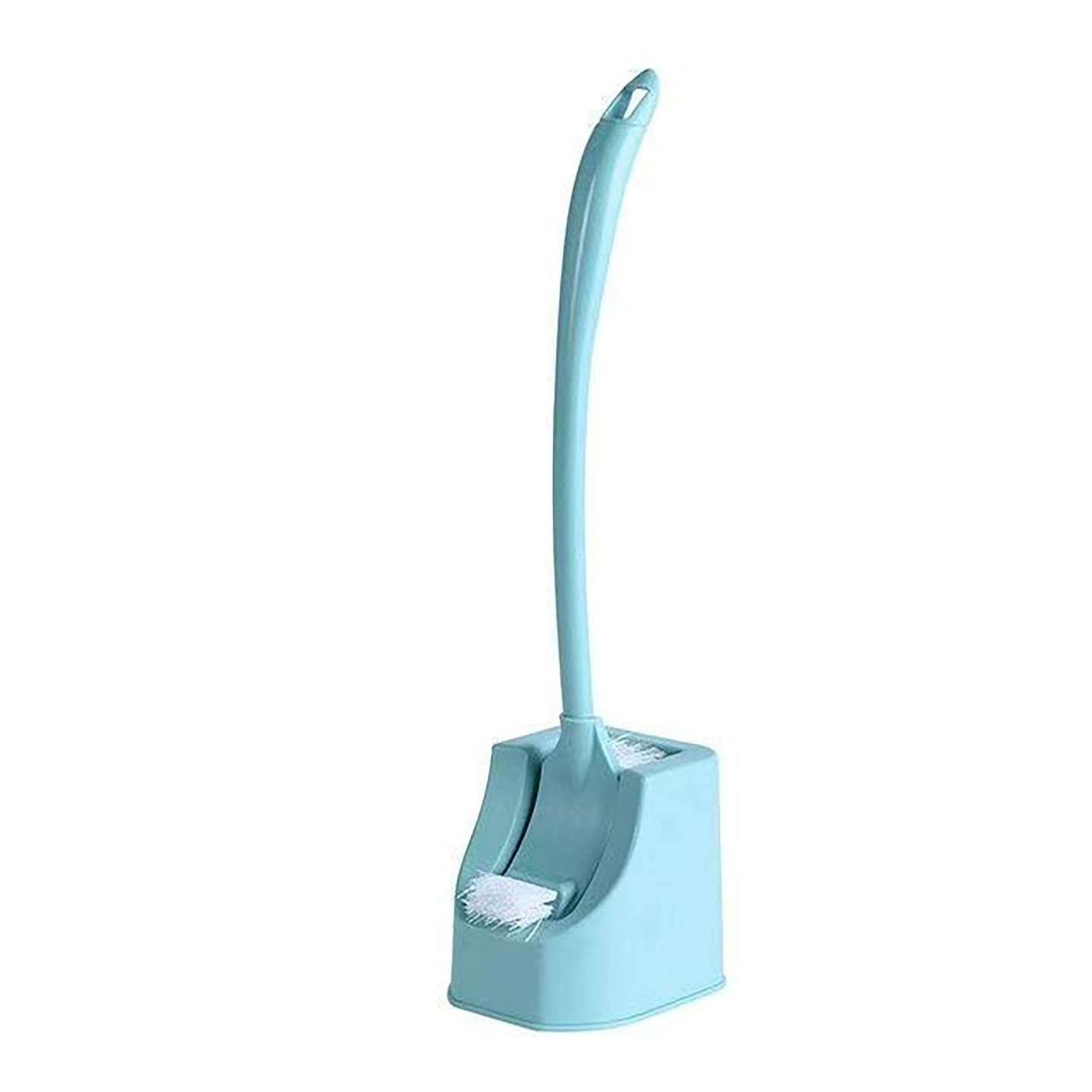 Long-handled toilet brush set, home toilet soft-bristled brush, multi-functional toilet cleaning brush, special toilet brush