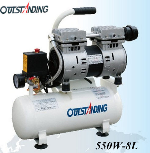 奥突斯静音无油空压机OTS-550W医用牙科修车喷漆木工钉枪气泵包邮 - 图0