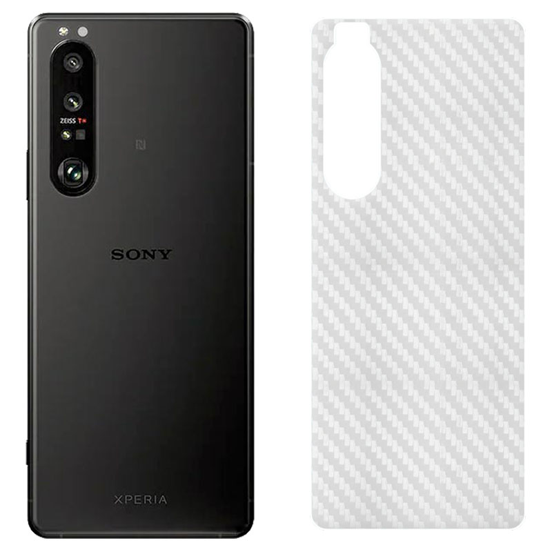 适用索尼SONY Xperia 1 III碳纤维手机后膜SOG03防滑XQ-BC72磨砂背贴薄 - 图3