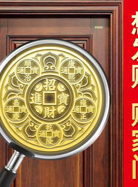 开门见鞋柜鞋架鞋柜门招财摆件家用旺宅2026迎财化污为财