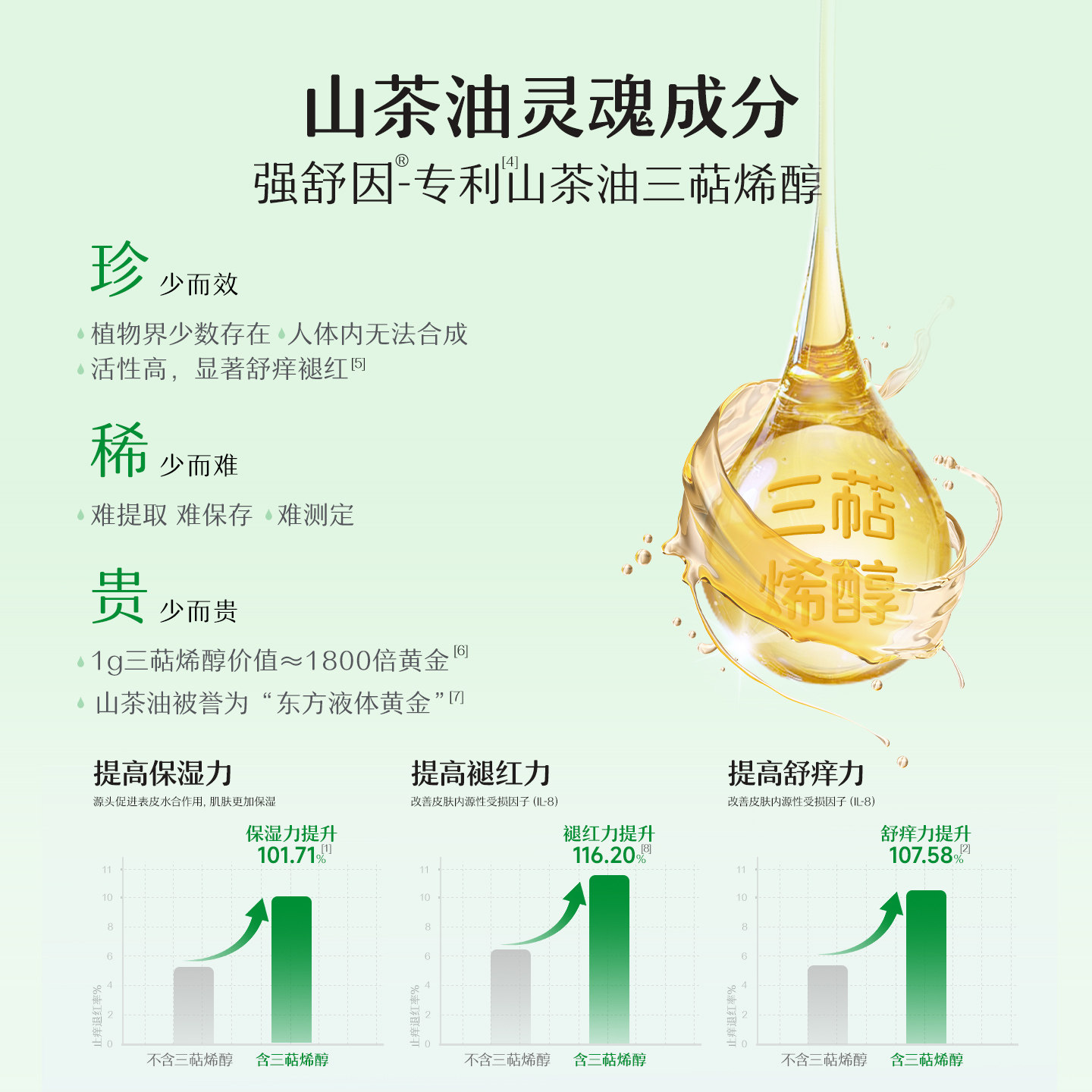 松达婴儿护肤山茶油护臀膏宝宝红屁屁润肤油抚触新生屁股护理专用