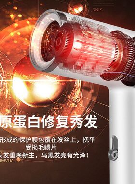 跨境网红抖音锤子吹风机蓝光负离子家用发廊宿舍吹风筒电吹风礼品