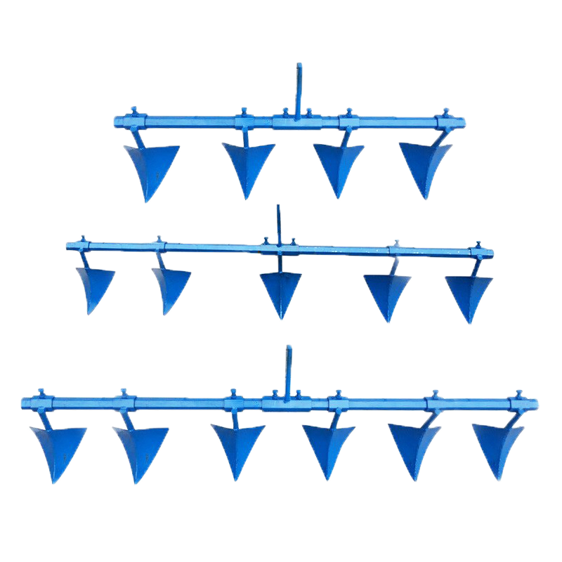 陌上耕农机配件微耕机多组多头多行间距可调开沟器犁开沟机器工具