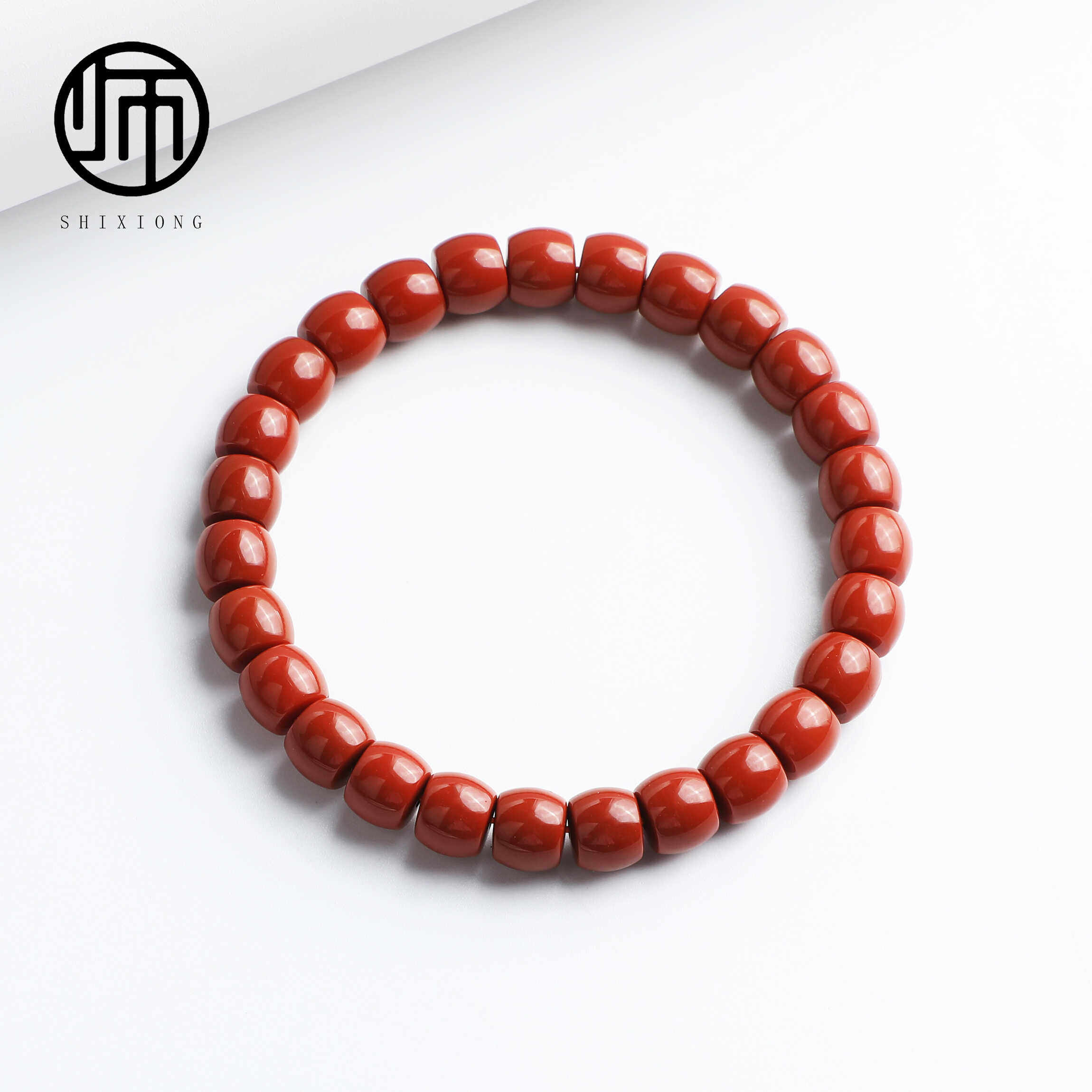 毕业无纹级天然凉山瓦西满色满肉无纹级南红精工直切手串8mm,淘宝优惠券,粉丝福利购,淘宝优惠卷