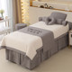 Internet celebrity seersucker beauty bedspread set of four pieces, light luxury and high-end beauty salon special massage shampoo bed cover for summer