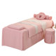 2025 New Cotton and Linen Beauty Bedspread Four-piece Set High-end Light Luxury Beauty Salon Massage Bedspread Shampoo Bed Bedspread Set