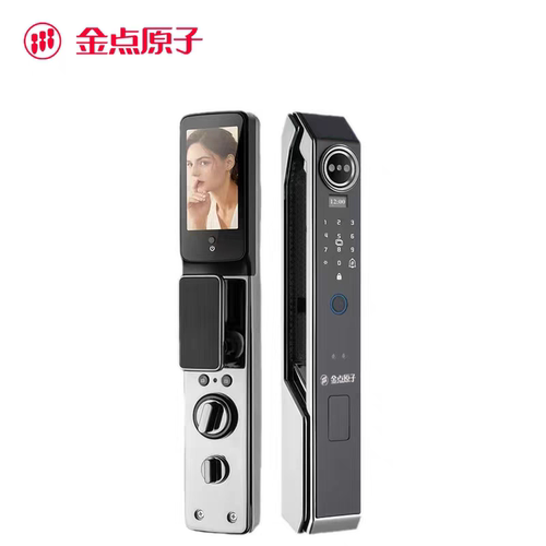 金点原子3D人脸识别智能指纹锁电子密码猫眼锁APP远程开锁全自动 - 图3