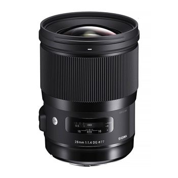 SIGMA 28mm F1.4 DG HSM Art full-frame wide-angle fixed focus lens Canon Nikon E-mount