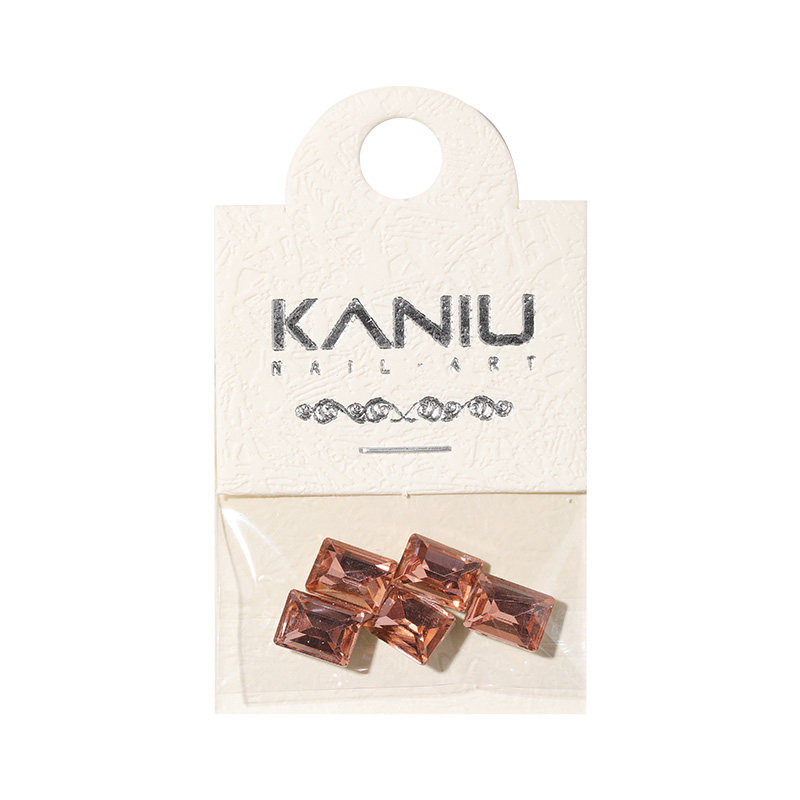美甲饰品2026新款尖底长方形钻幻彩立体超闪网红冰糖心堆钻指甲贴,淘宝优惠券,粉丝福利购,淘宝优惠卷