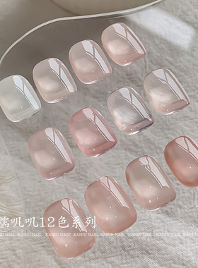 卡妞冰透色甲油胶美甲店专用显白