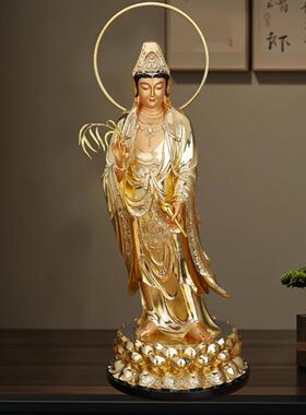 西方三圣佛像阿弥陀佛观
