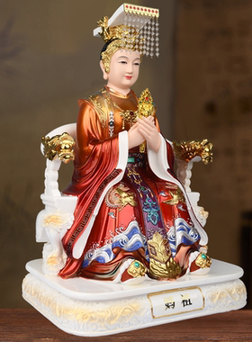 妈祖神像湄洲岛林默像体