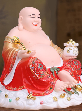 弥勒佛大肚像笑佛汉白玉