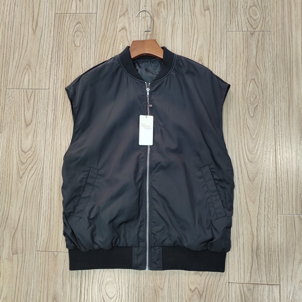 新款外贸日单男春夏秋背心宽松休闲大码拉链外套百搭马甲坎肩上衣,淘宝优惠券,粉丝福利购,淘宝优惠卷