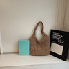 Spring Straw Beach Large Capacity Versatile Underarm Bag