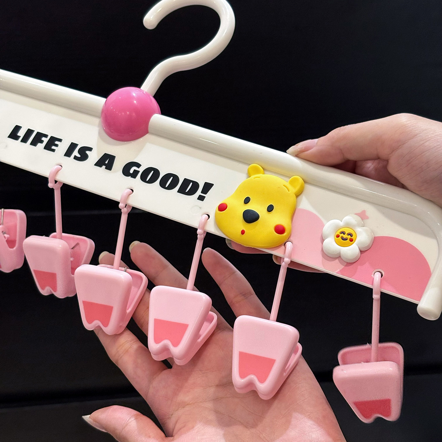 卡通可爱夹袜子晾晒架晾衣多夹子帽子内裤吊带宝宝衣服多功能家用,淘宝优惠券,粉丝福利购,淘宝优惠卷