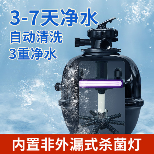 鱼池过滤器过滤系统锦鲤池塘大型过滤设备室外水池鱼池水循环系统 - 图1