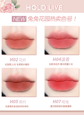HOLDLIVE兔兔花园口红