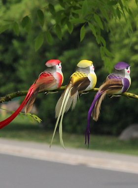 仿真鸟幼儿园绿植园林幼儿园