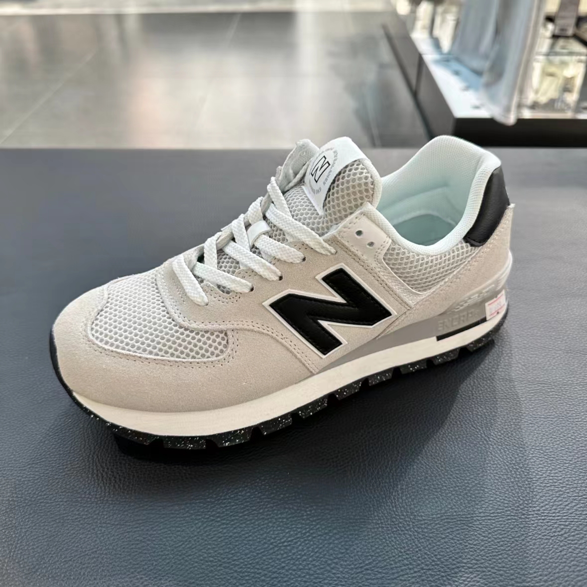 New Balance NB23秋新款男女复古休闲耐磨运动跑步鞋ML574DUG/DMG - 图3