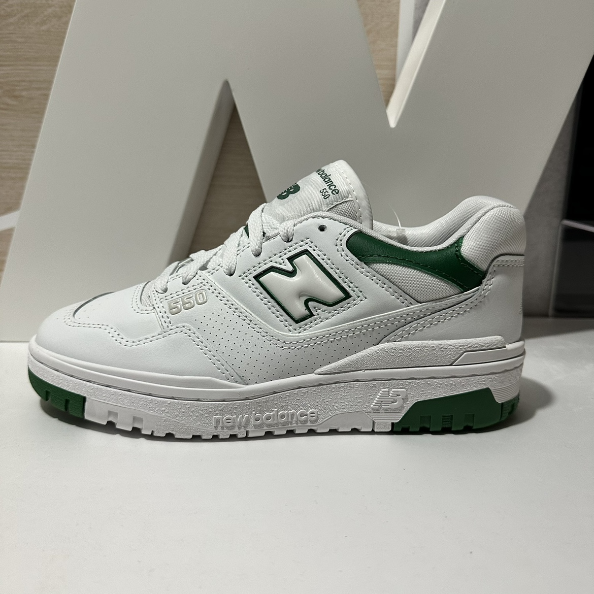 New Balance NB23夏季男女中性款休闲运动鞋复古板鞋BB550SWA/SWB - 图2