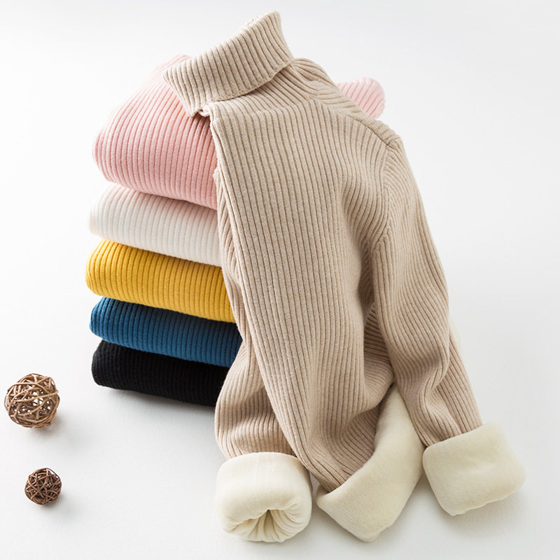 东北哈尔滨男童毛衣女童高领冬季加绒加厚保暖打底衫抗寒零下20度,淘宝优惠券,粉丝福利购,淘宝优惠卷