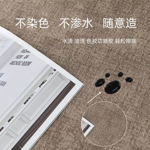 美甲皮革桌垫双面可用防水防油耐磨显白桌垫美甲垫美甲店桌布定制 - 图1