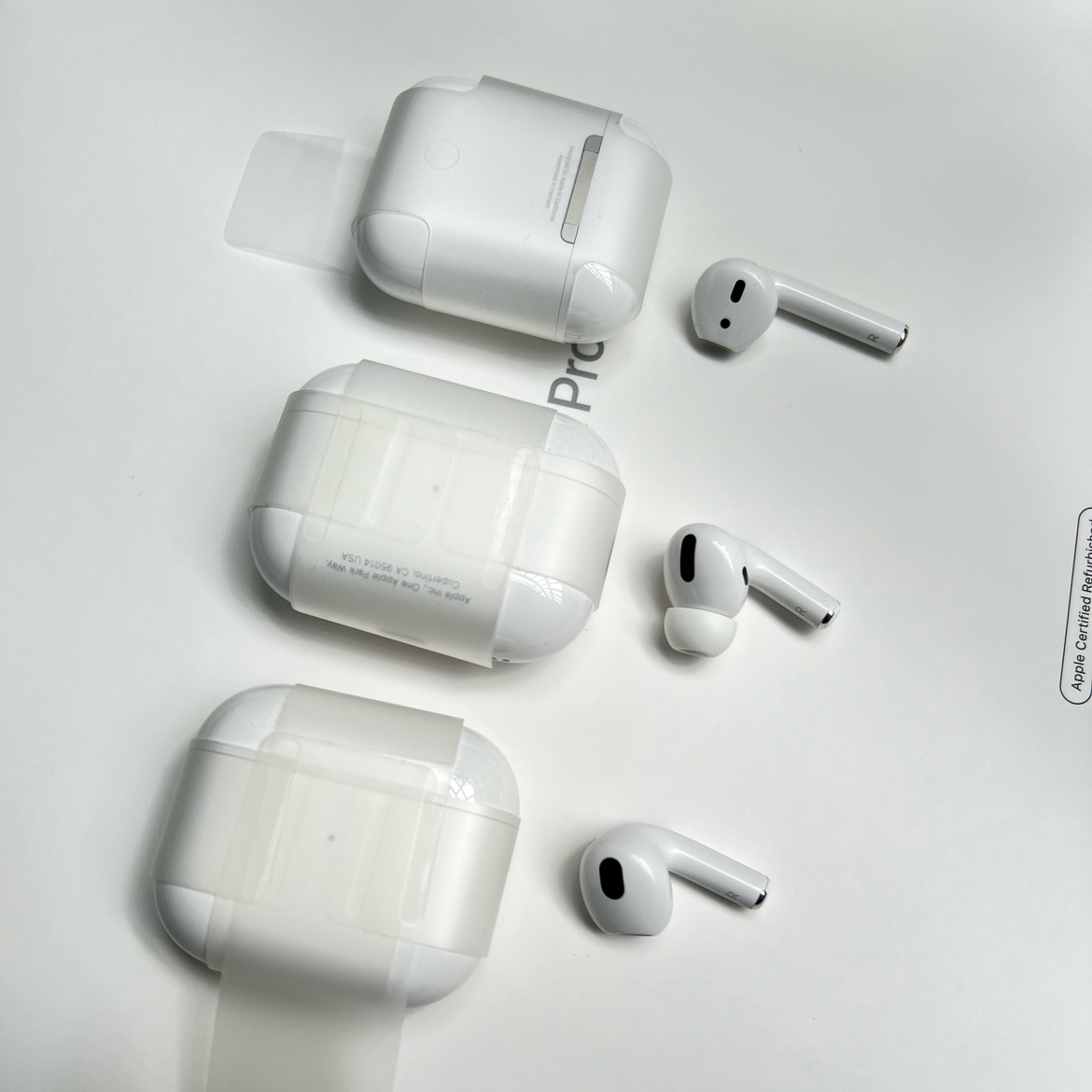 Apple/苹果AirPods 2/3 pro1 2单耳补缺充电盒仓配对无线蓝牙耳机 - 图2