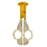 Модные острые ножницы, плавная металлическая ручка, подарочная коробка