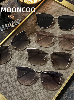 墨镜女大框高级感2024新款高清尼龙防紫外线太阳镜高档防辐射 ins