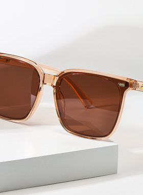 GM新款偏光太阳镜女抖音网红大框墨镜防紫外线开车防晒遮阳眼镜男