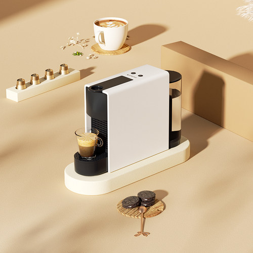 NESPRESSO/奈斯派索 C30迷你小型家用雀巢胶囊咖啡机Mini意式美式 - 图1