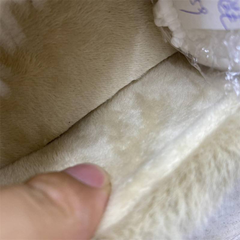 毛毛鞋勃肯鞋女外穿2025冬季新款加绒保暖小香风包头豆豆棉鞋女鞋 - 图3