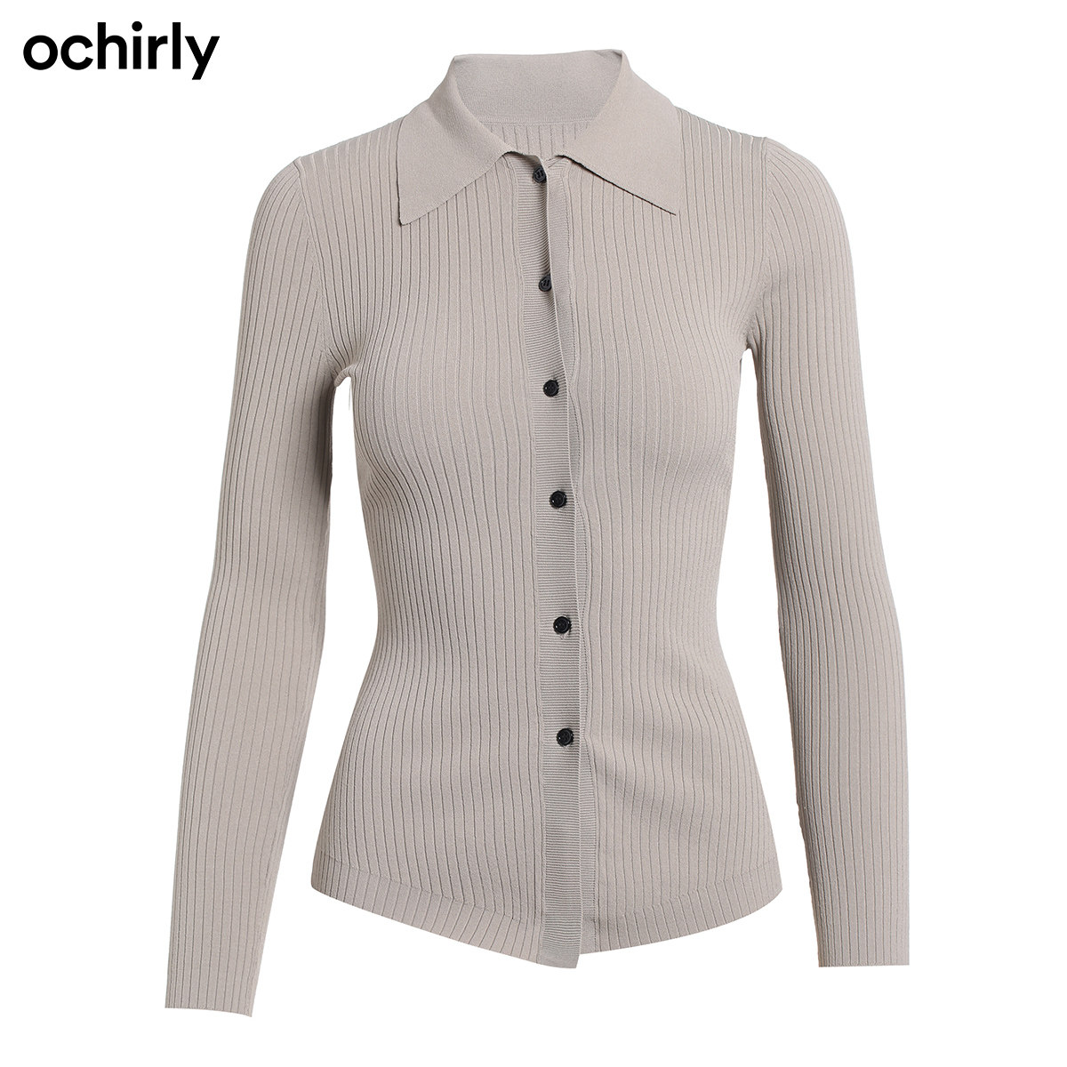 黑标系列欧时力2021秋季新品开衫 ochirly毛针织衫