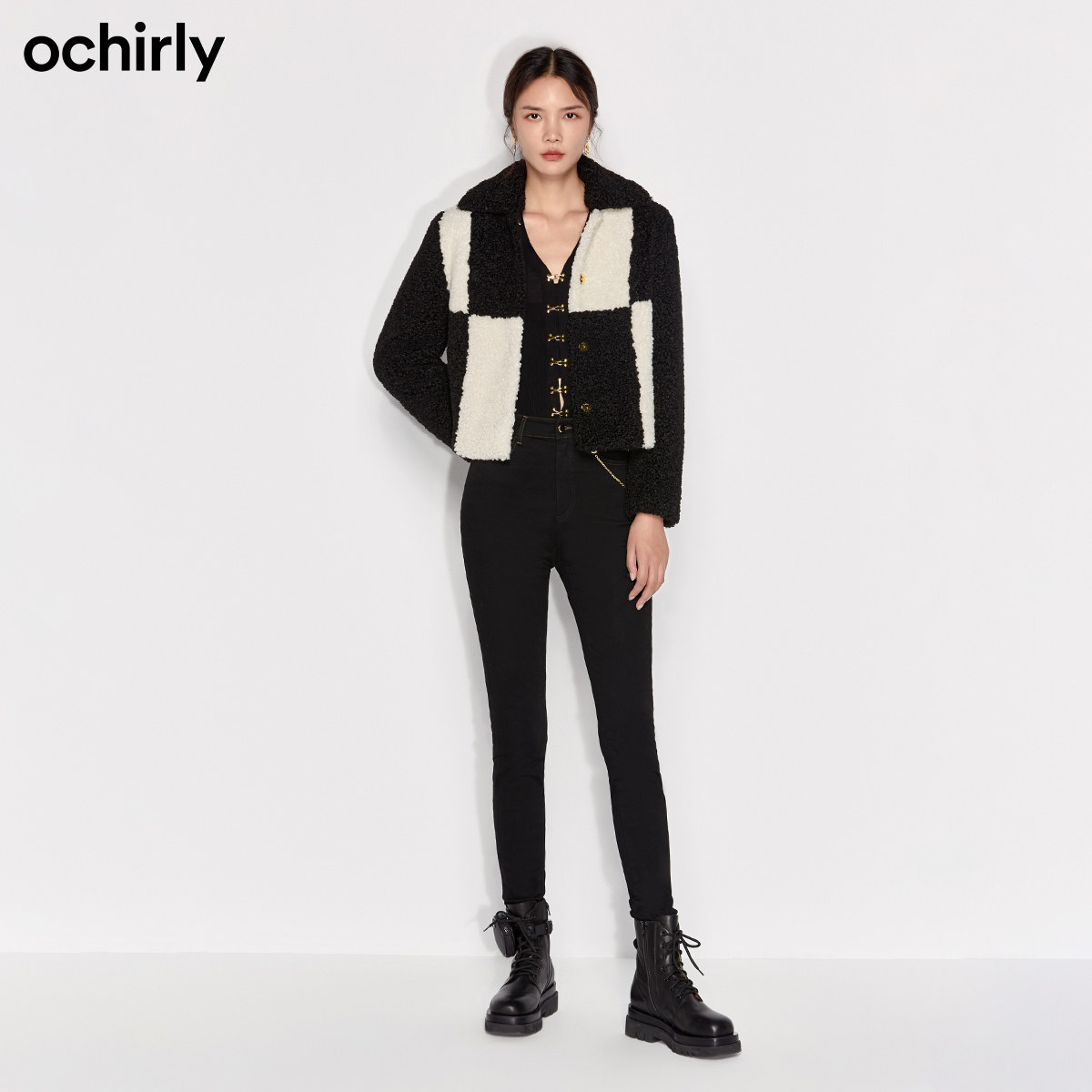 ochirly欧时力2022 1wy104029f ochirly短外套